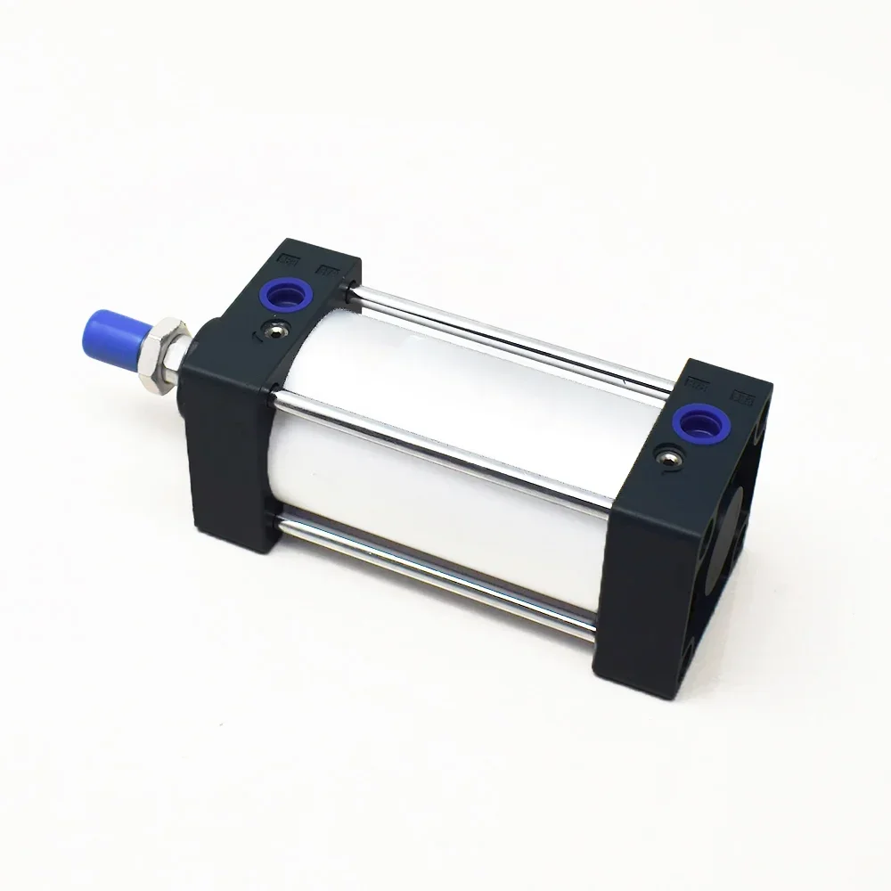 Type 32 40 50 63 80 100 125 160 200mm Double Action Double Acting SC Standard Air Door Pneumatic Air Cylinder