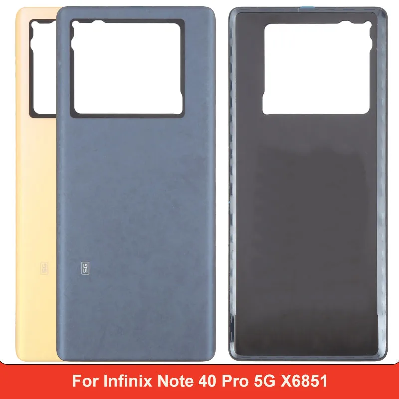 Battery Back Cover for Infinix Note 40 Pro 5G X6851 back cover Repair Replacement Part