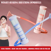 Adjustable Breathing Dumbbell - Portable Outdoor Core Trainer with Counter Abdominal Resistance Exercise for Men & Women