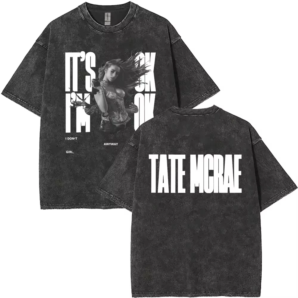 تيت ماكراي قريبة جدا ما تفوت الممتلكة خمر غسلها تي شيرت الرجال النساء موضة عادية تي شيرتات قطن ملابس الشارع الشهير للجنسين