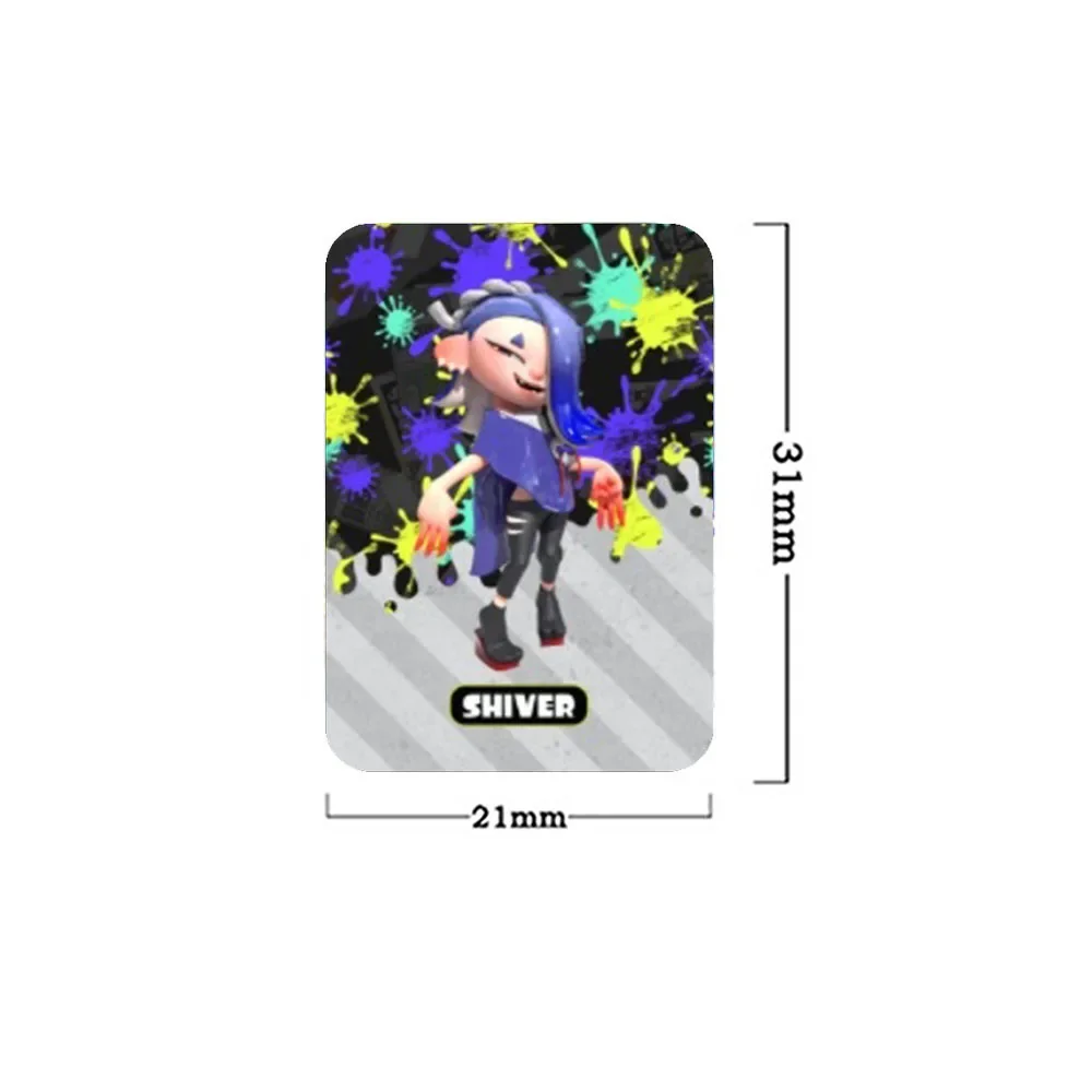 Splatoon Card Splatoon 3 carte NS Switch Gioco Splatoon 3 Card NFC Card Splatoon Scheda di collegamento universale