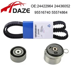 DAZE 24422964 24436052 95516740 55574864 3pc/set Timing Belt Tensioner Kit For Chevrolet Cruze Sonic Epica Buick Regal 1.6L 1.8L