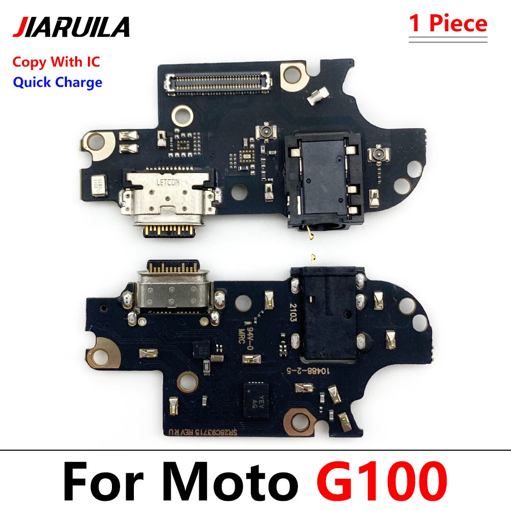 NEW For Moto G10 G20 G30 G50 5G G100 G13 G51 USB fast Charging Port Dock Charger Plug Connector Board Flex Cable With Microphone