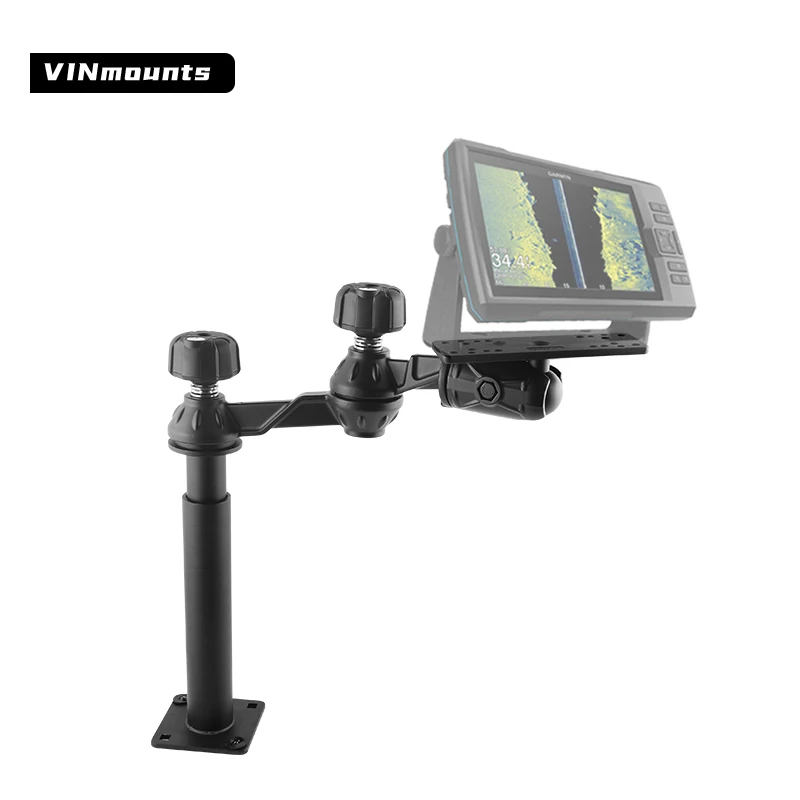 

Fishing Boat Kayak Accessories Marine Swing Arm Transducer Bracket With Anti-Theft Lock VIN-TYQ-HB-03L-Lock-LZ Mount Holder