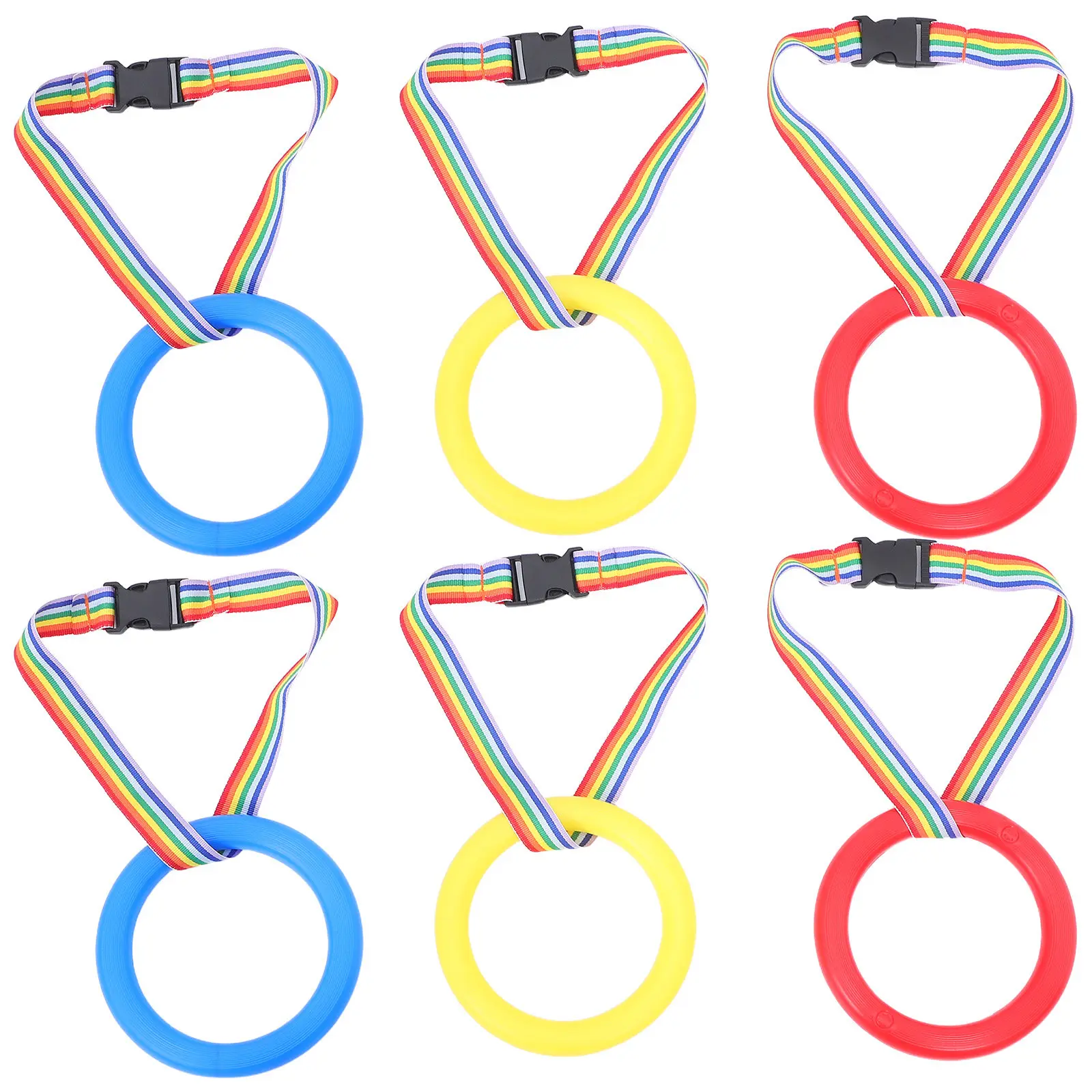 

12Pcs Anti-Lost Walking Rope Child Safety Wrist Strap Detachable Round Handle Rope for Classroom Daycare Outdoor Group Child