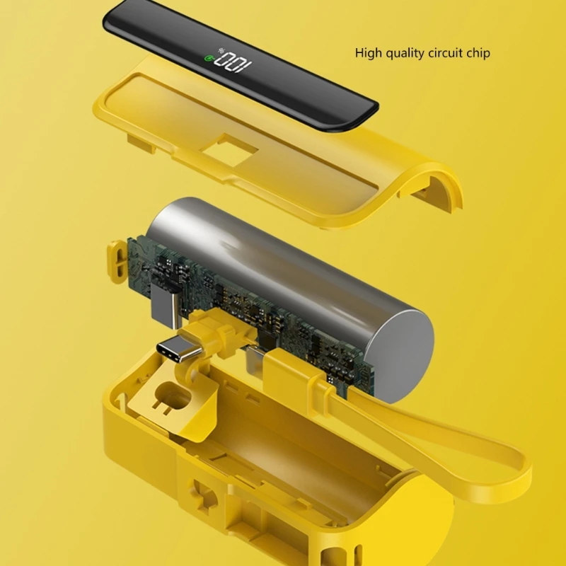 휴대용 용접 충전 케이스 TypeC 전원 은행 헤드 충전 솔루션 H7JF