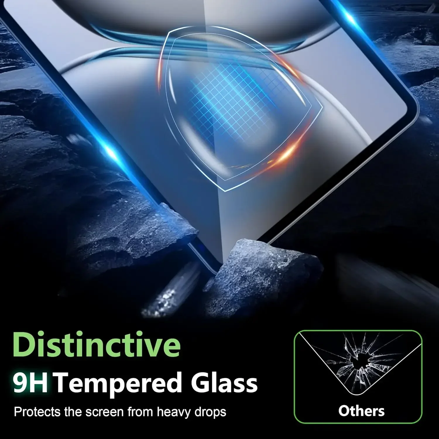2PCS For OnePlus Pad 2 Tempered Glass Screen Protector 12.1 inch Tablet Bubble Free HD Anti-Scratch Protective Film