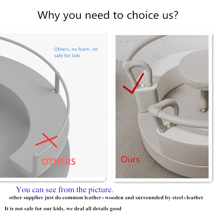 الصين الأبيض الباستيل 1 ~ 6 أطفال لينة اللعب جولة في الهواء الطلق تأجير تدور مقعد لينة اللعب كاروسيل الطفل حفلة اللعب الكهربائية الناعمة