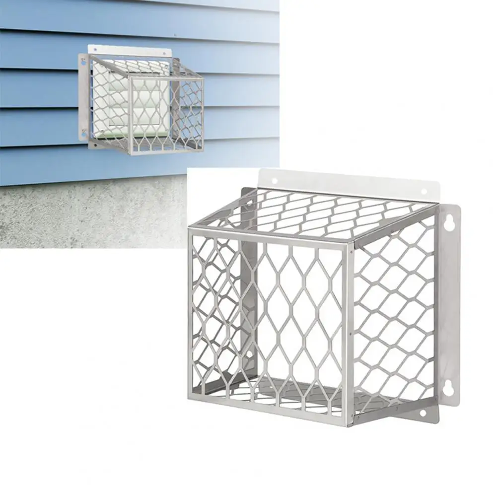 

18cm Stainless Steel Dryer Vent Cover Exhaust Dryer Vent Bird Guard Universal 3-4 Inches Fan Ventilation Hood Bird Protector