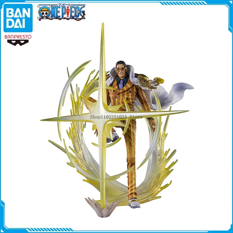 BANDAI Original Figuarts Zero One Piece Anime Figure Borsalino/Kizaru Action Figure Model Desktop Ornaments Gifts