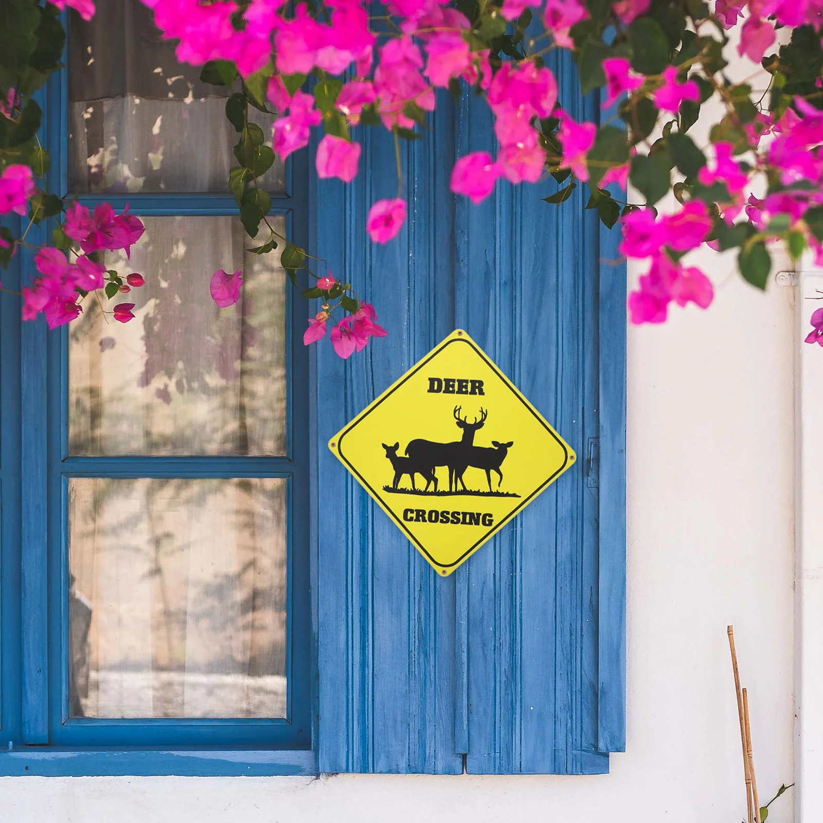 علامة معدنية بتصميم روح الدعابة من الفولاذ جدار الفن للديكور الداخلي في الهواء الطلق مزرعة الشرفة حديقة الديكور #4