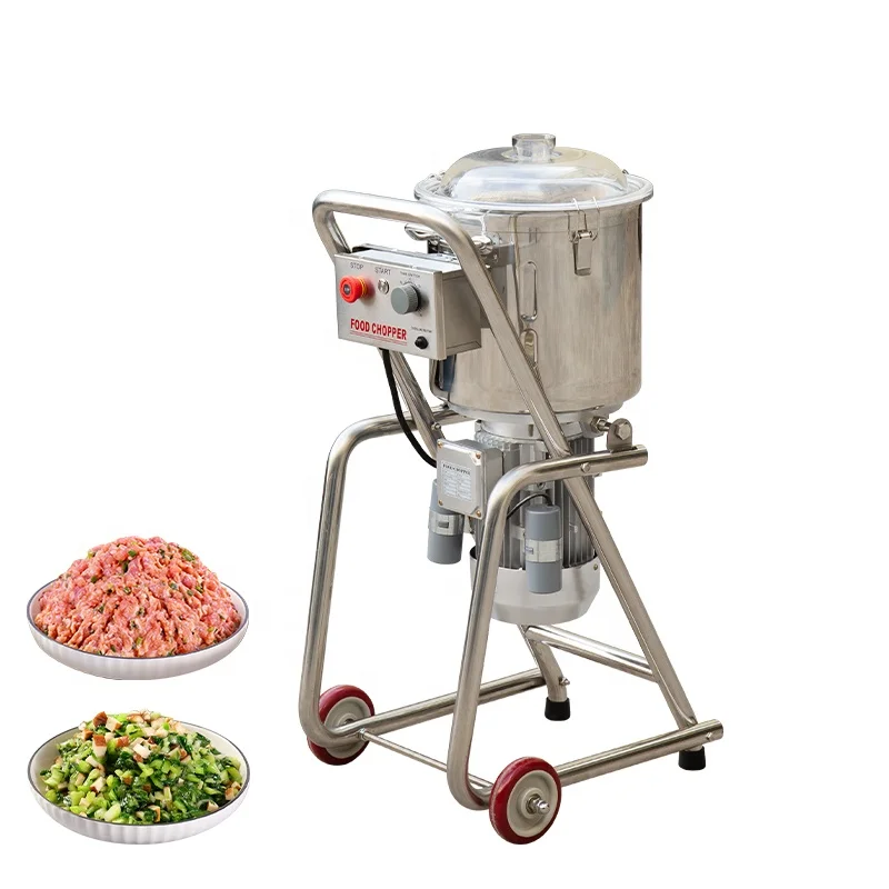 

Stainless steel electric multi-function vegetable pulp processor for cutting pulp and shredding