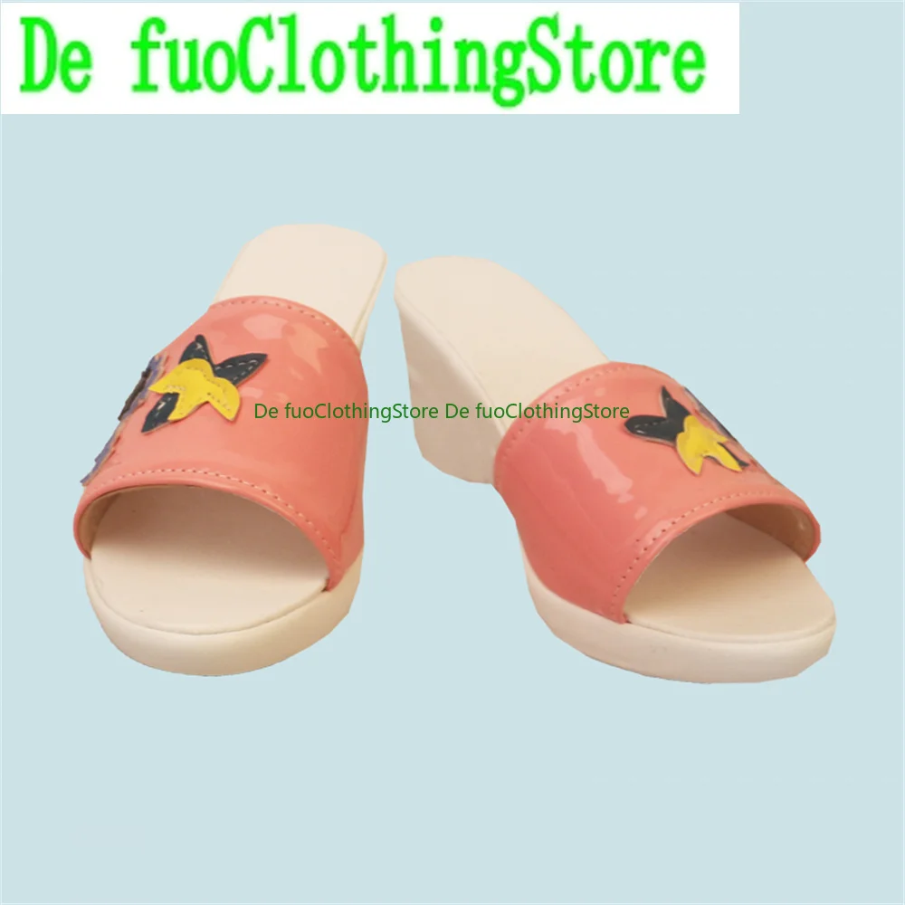 DefuoClothing StoreFinal Fantasy VII Remake Aerith Gainsborough Cosplay Schoenen Laarzen Spel Anime Halloween Kerstmis