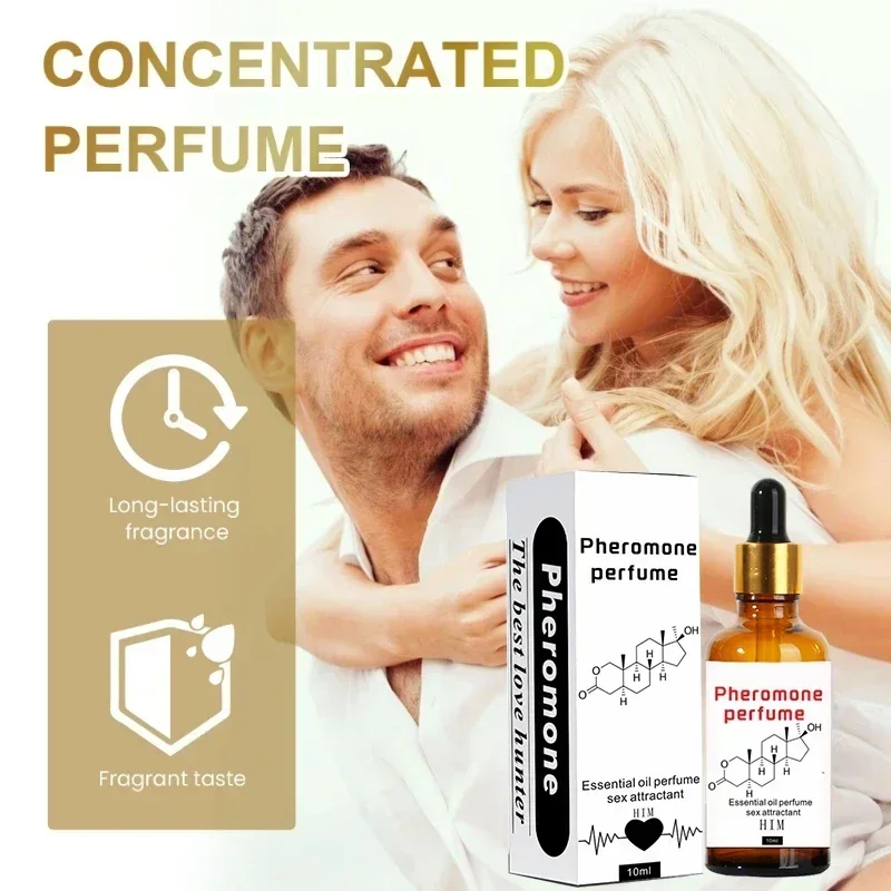 Feromonas de coqueteo sexualmente para hombres y mujeres, aceite esencial de perfume, perfume sexy para adultos