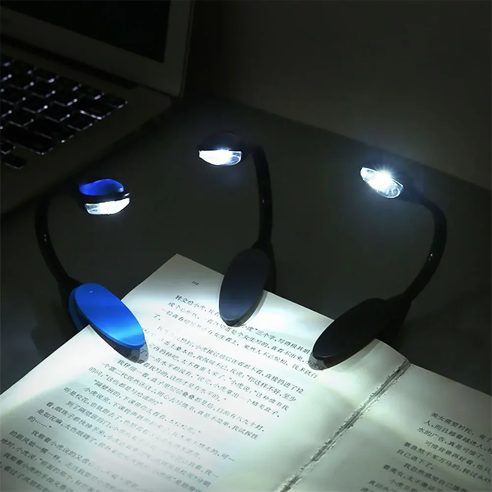 クリップ付きの柔軟なミニLEDデスクランプ,フレキシブルブックライト,旅行,寝室,USB