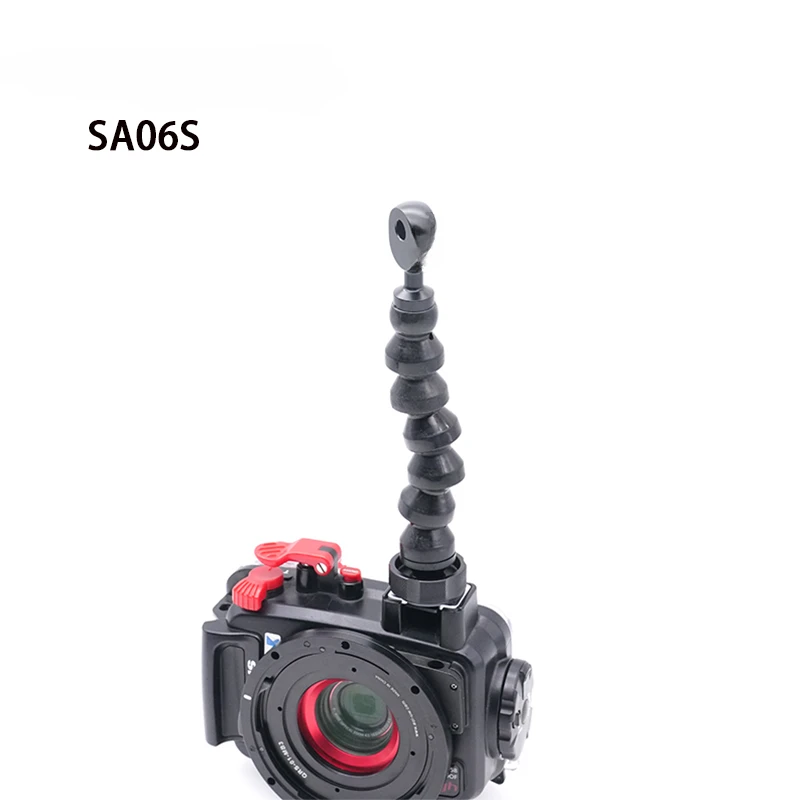 Diving Photography Hot Shoe Connector 6-Inch 153mm Snake Arm Ys Cold Shoe Mount Bracket Buoyance Rod