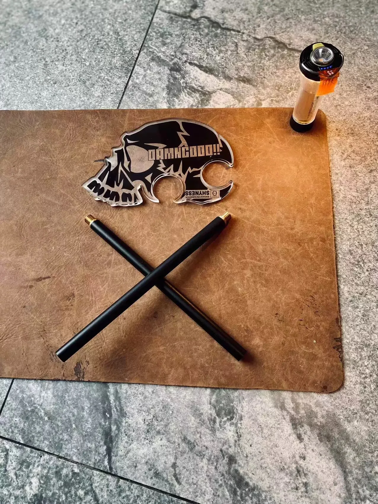 Skull Lamp Panel, Camping Lampshade
