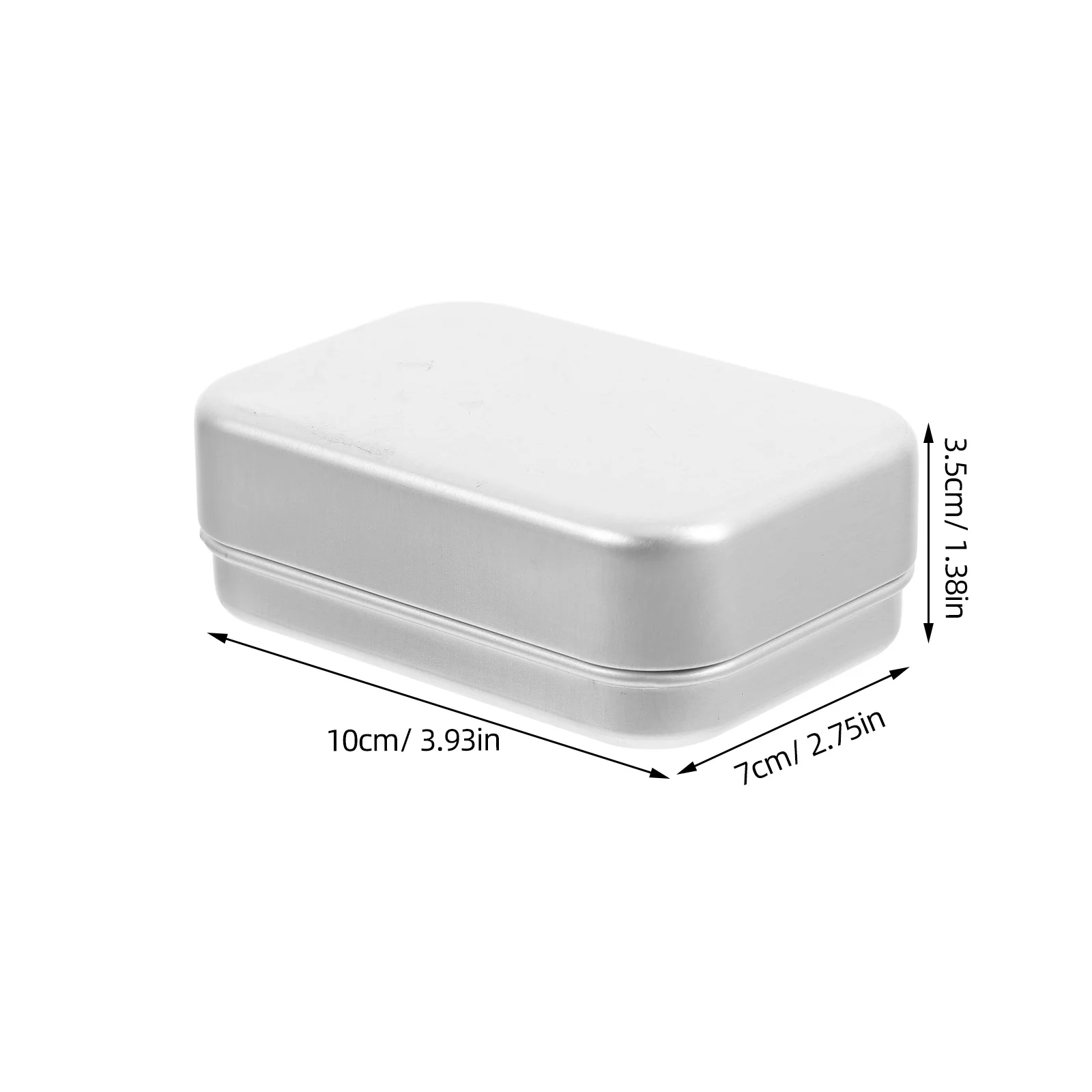 Travel Soap Holder Box Portable Container Double Layer Bar Case Dish Storage Tray Bathroom Supply Metal