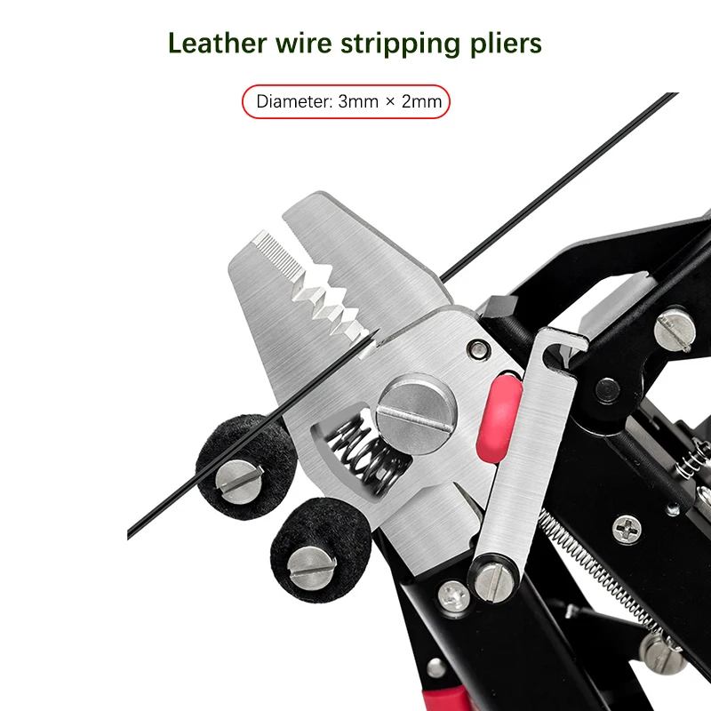 Pelacables de fibra óptica multifuncional de fuego de señal de MC-16, cuchilla de Cable de caída FTTH de un solo paso de alta calidad para fibra óptica