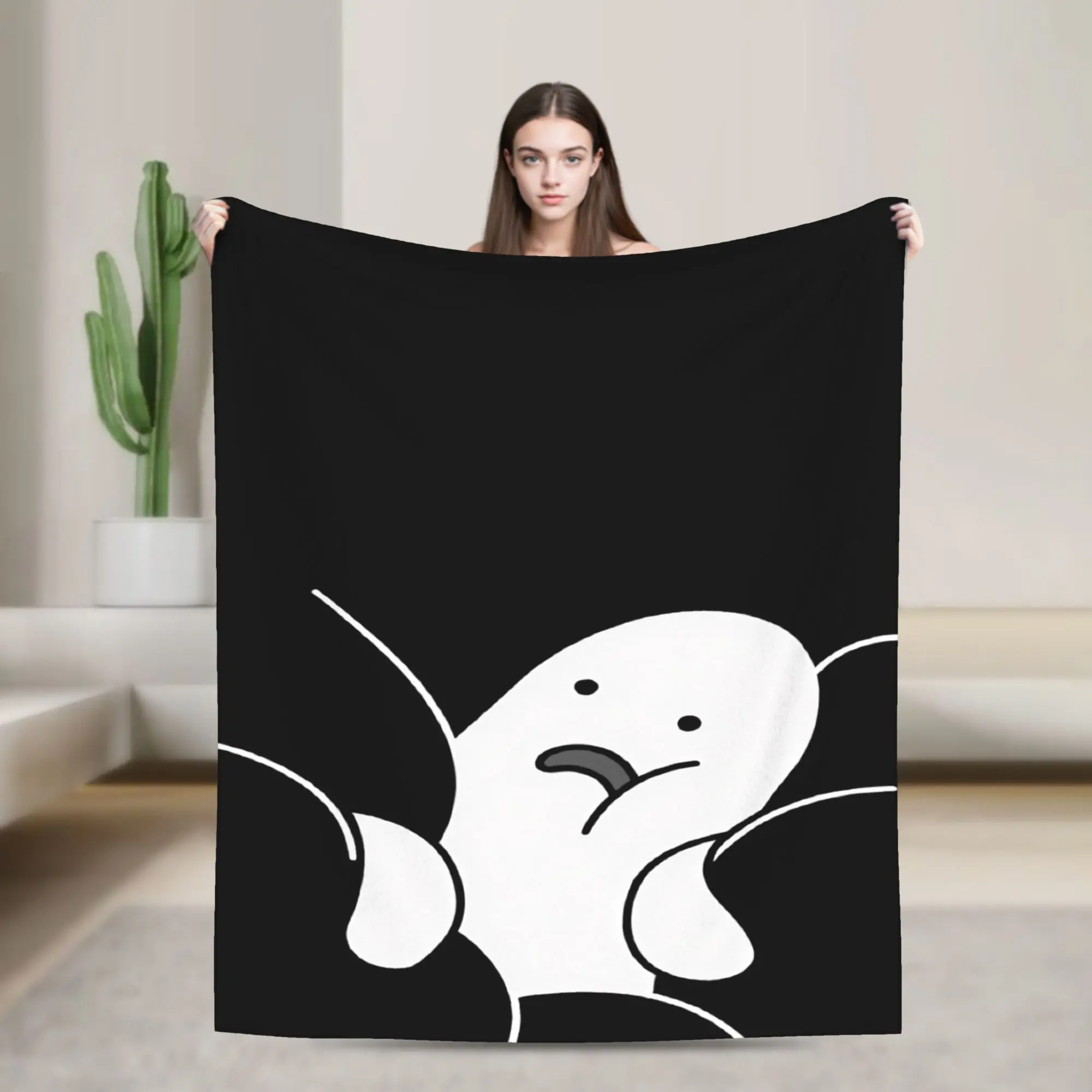L-Lightsaber BL Manhwa Blanket Winter  Warm Soft Throw Blanket For Girl Sofa Home Flannel Bedspread Bed Cover