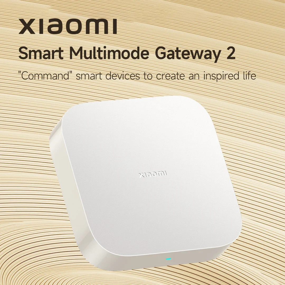 Xiaomi Hub Smart Multi Mode Gateway 2 Dual-Wi-Fi 5G and 2.4G RJ45 Port 3 Protocol Bluetooth /[Mesh] Zigbee Type-C Dual Core CPU