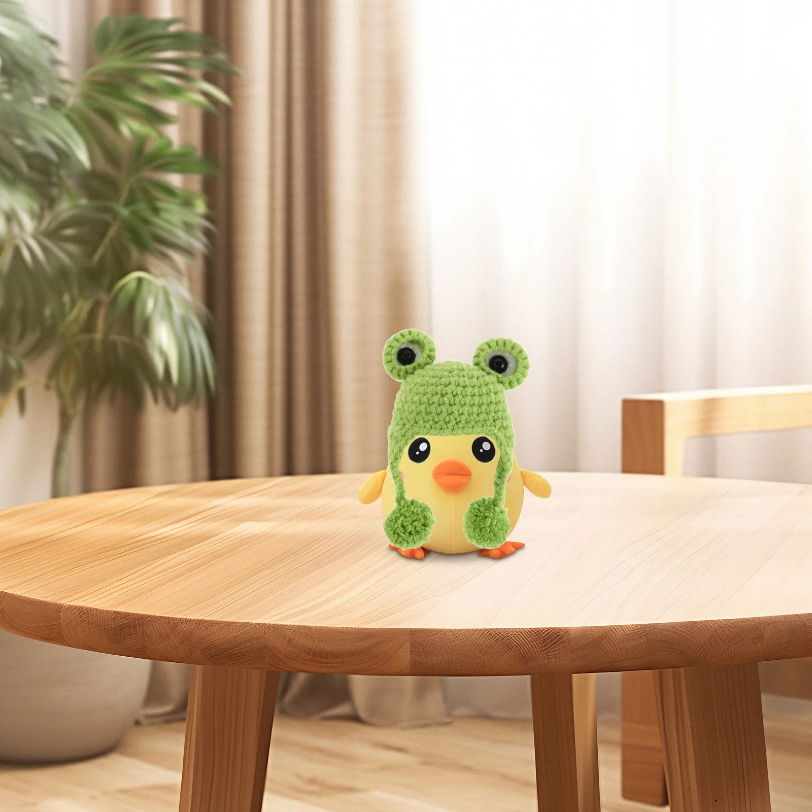 Mini Dzianinowe Urocze Czapki Zimowe z Kreskówkowymi Wzorami, Wełniane Akcesoria do Domku dla Lalek, Ozdoby, Materiały do Rękodzieła, Małe Czapeczki