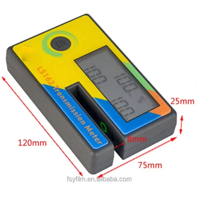 Car Film Tint Reader Solar Irhd Uv Transmission and Power Window Tint Meter Tools Tester