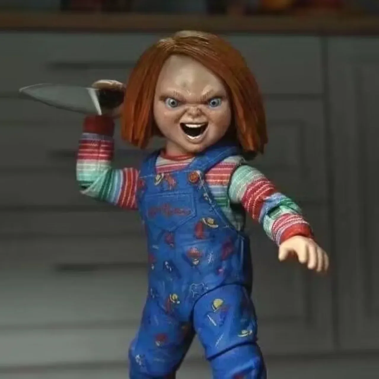 NECA Ultimate Chucky culto figura de acción móvil estatuilla muñeca colección modelo de juguete