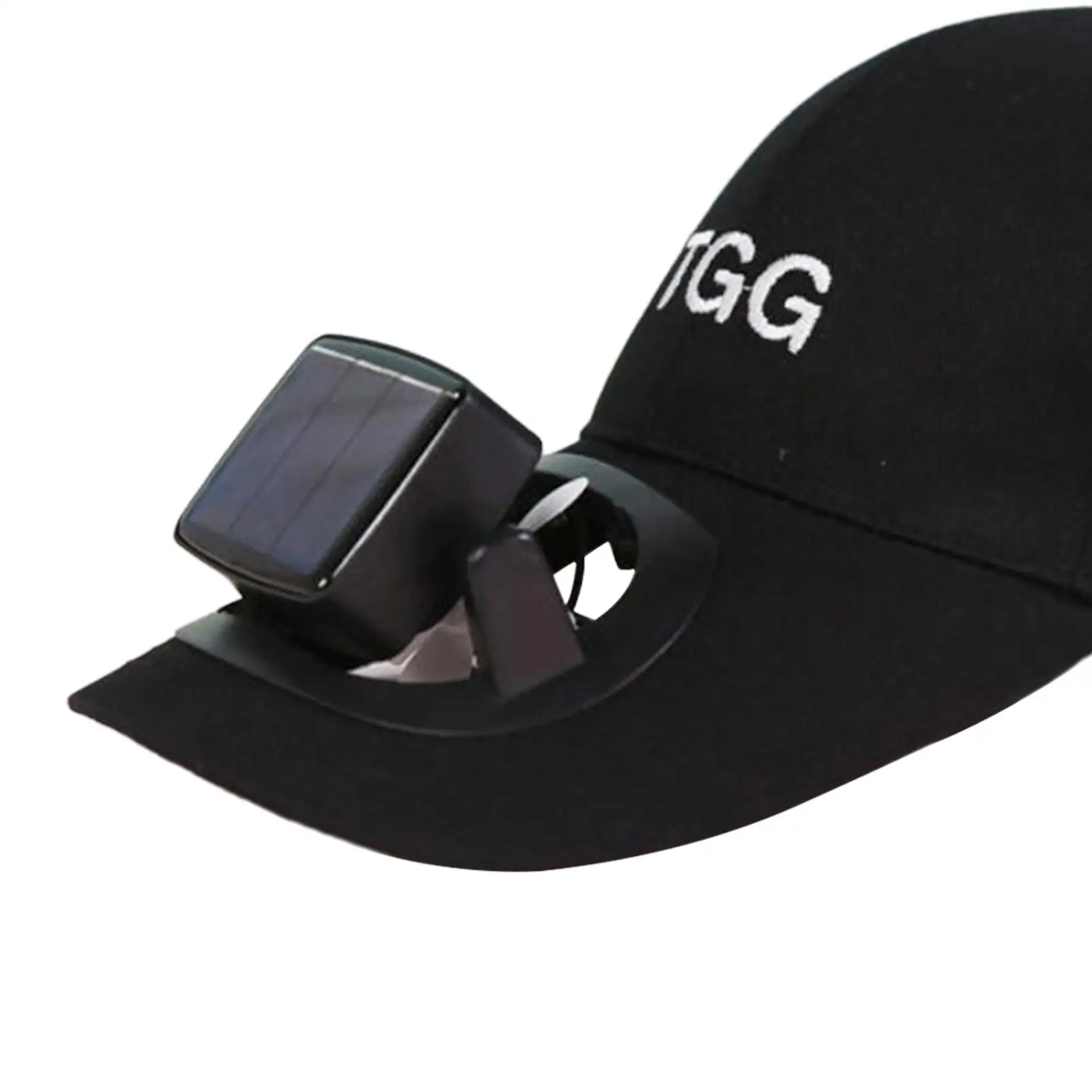 Sun Visor Hats with Fan Adjustable Detachable Fan Large Brim Solar or USB