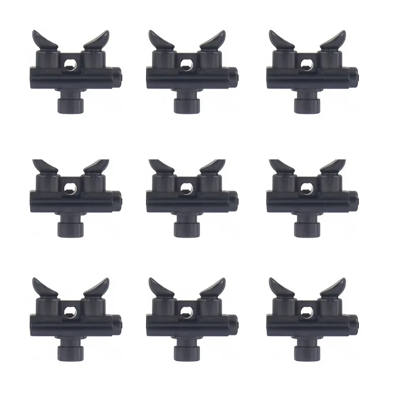 Militär 9-teiliges SD-23 Nachtsicht-Waffen-Set SWAT Spezialeinheiten Mini-Actionfiguren Zubehörteile Bausteine Spielzeug für Jungen – Detail 9