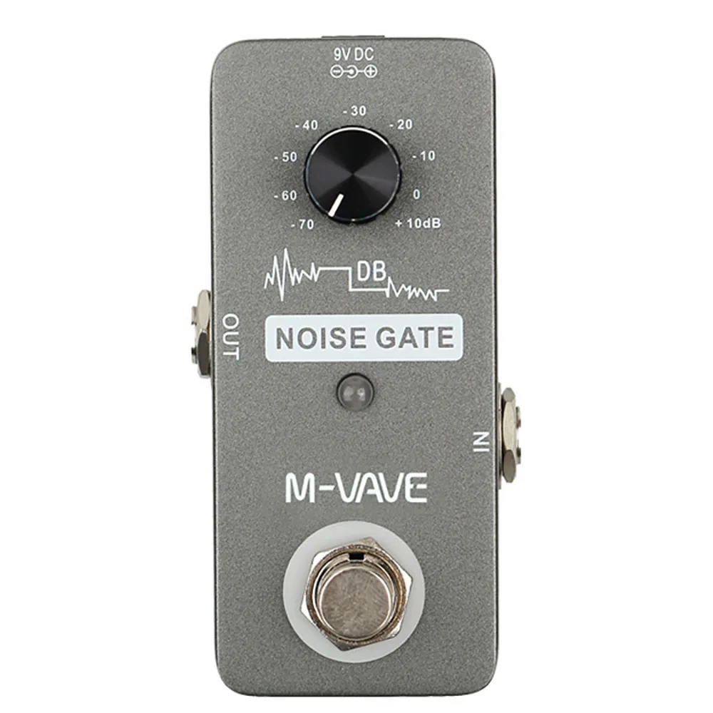 M-VAVE NOISE GATE Guitar Effect Pedal Music Pedal Guitar Electric Recording loops delays overloads reverbs Effects Processors