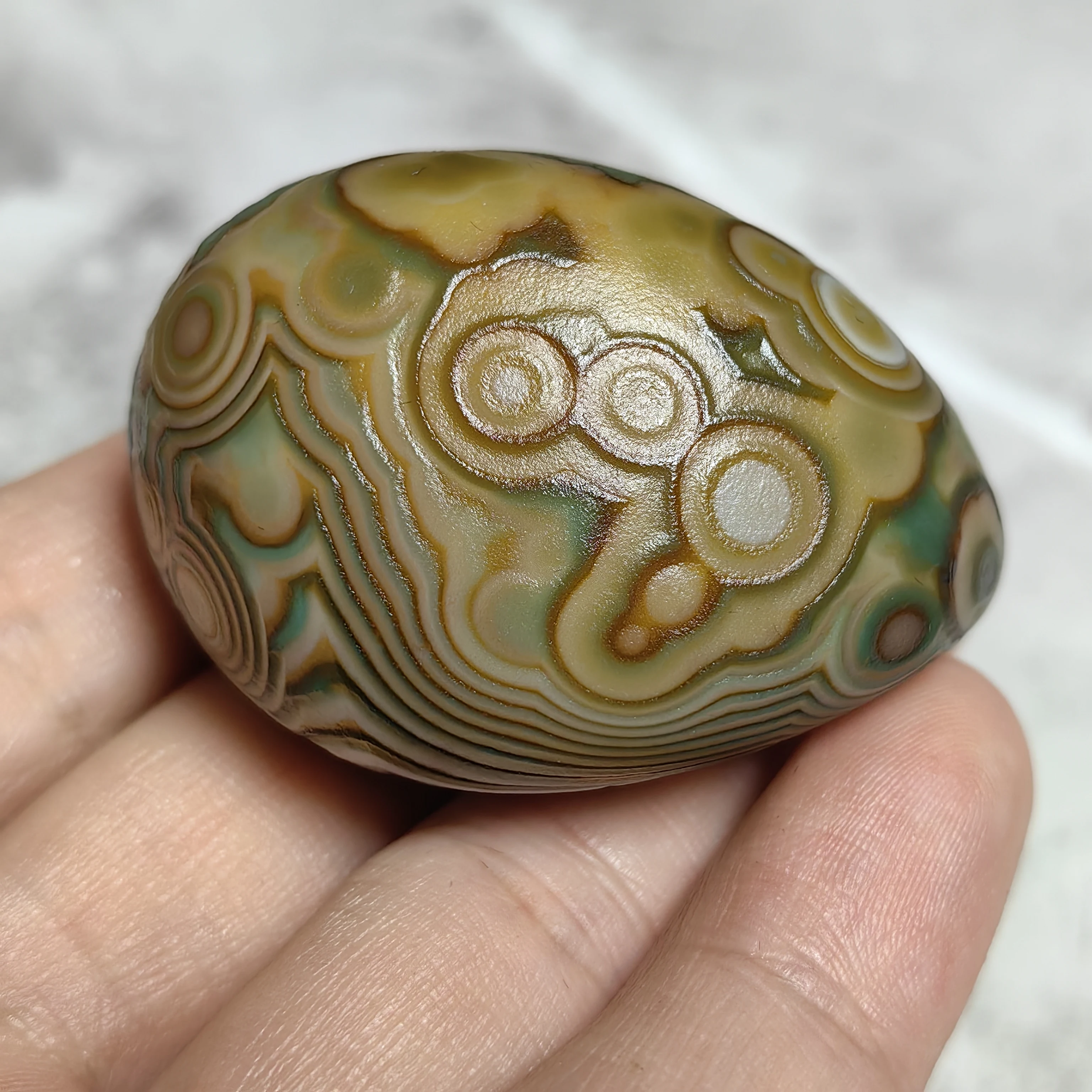 

Чистый натуральный божественный агат для глаз, необработанные камни, натуральные минералы для снятия стресса, удачи, ювелирные изделия, украшение для дома своими руками