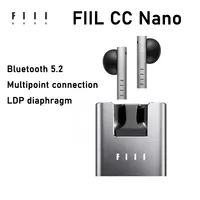 Original English Version FIIL CC Nano Wireless Bluetooth 5.2 Earbuds ENC TWS Headphones Metal Design Hi-Fi Earphones Support APP