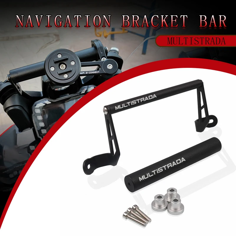 

Multristra 950/1200/1260 Motorcycle Front Stand Holder Navigation Bracket Bar Mobile Phone Bracket GPS For MTS 950 MTS 1200 1260