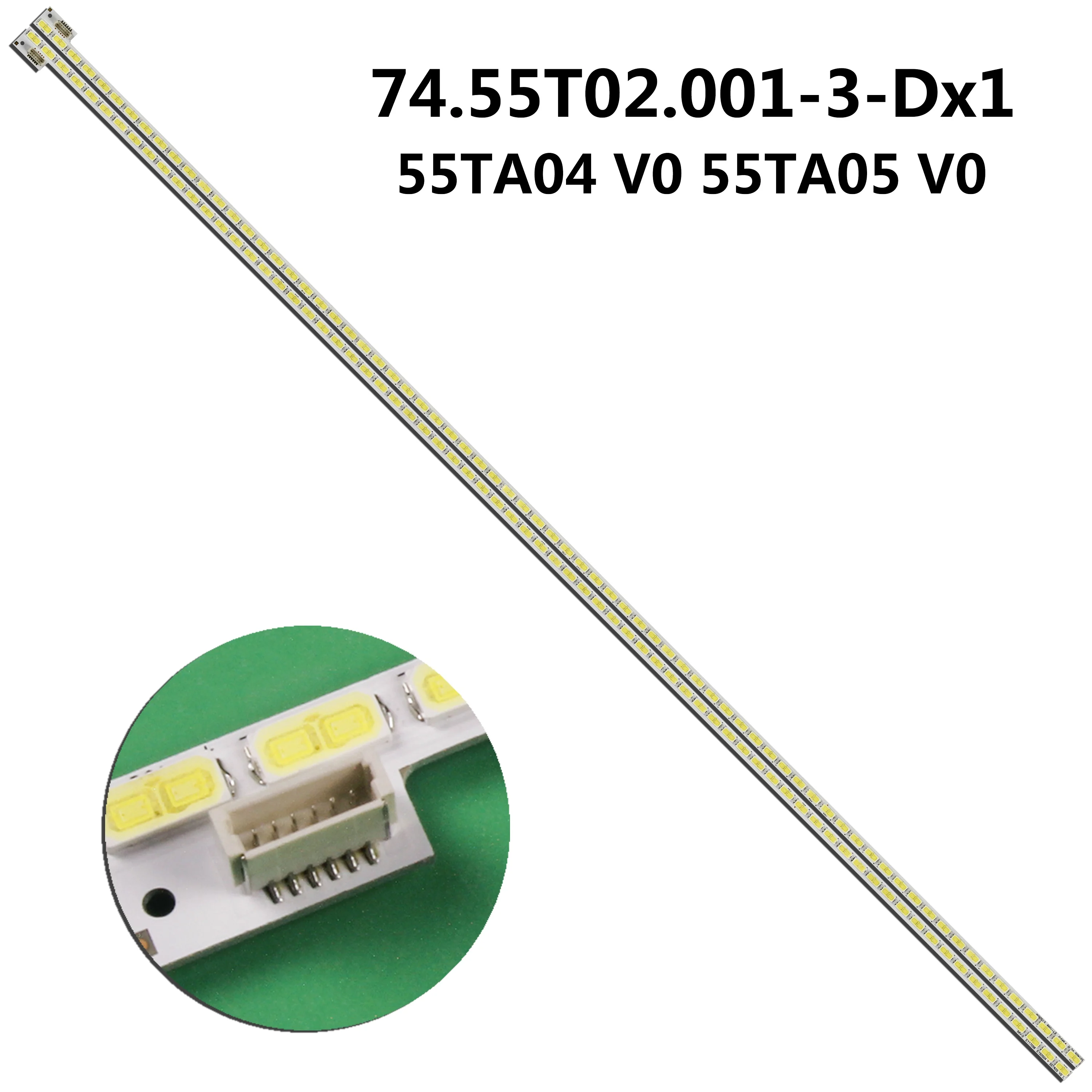 

72 светодиода светодиодная лента подсветки для Elo ET5501L LED55760DT 55PFL5721 55PFL5820 LED5550 13227N 551A04 551A05 55PFL5721/T3 SB-5570HD