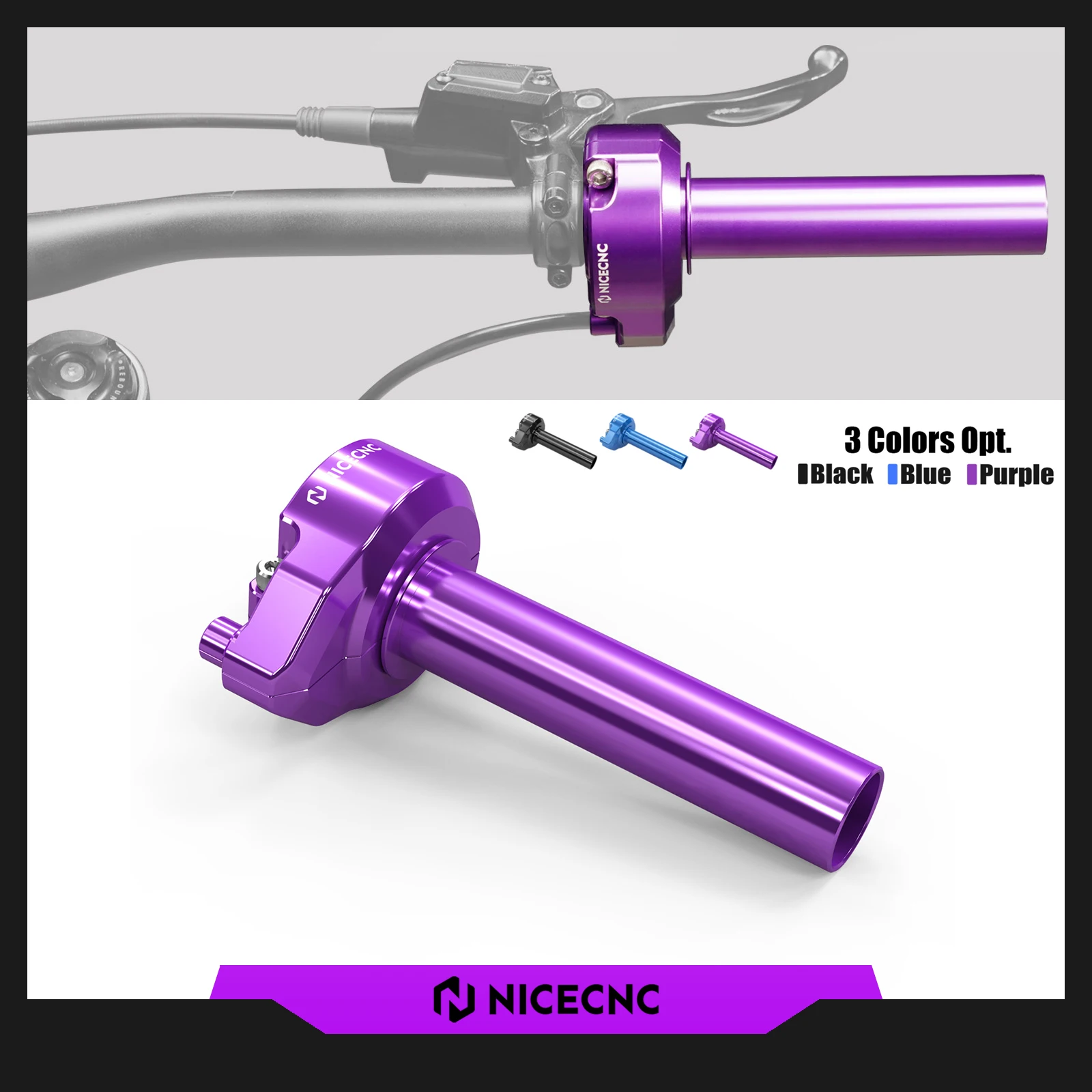 

2025 2024 2023 For Surron Throttle Housing Throttle Sleeve Tube Handle Grip Kit For Surron Light Bee X Surron Light Bee S L1E