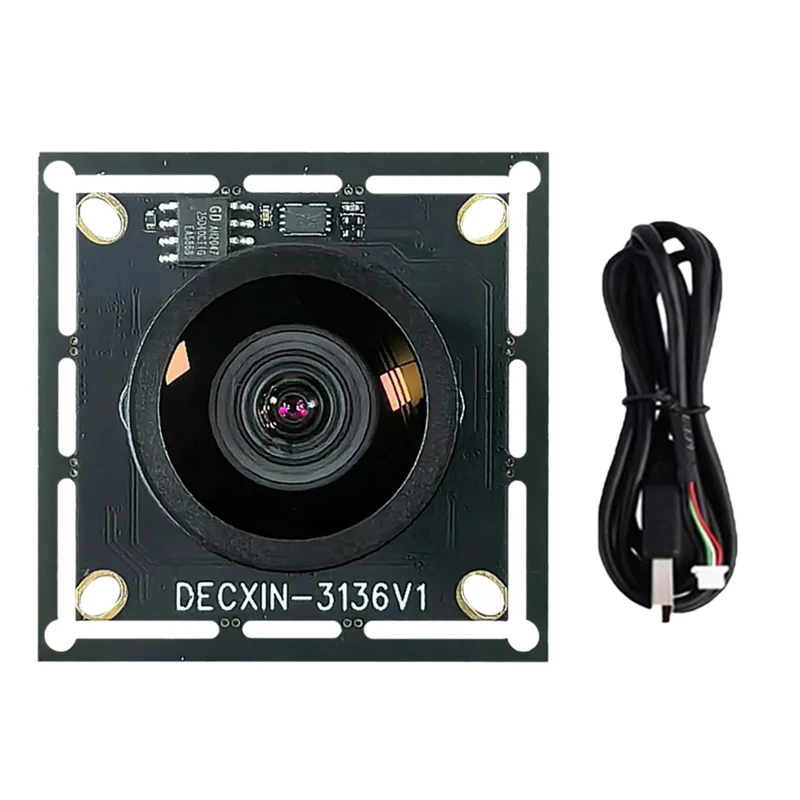 

B04C-IMX577 12MP USB 2.0 Camera Module 95° Wide-Angle No Distortion 4K/30Fps For Face Recognition For Video Conferencing