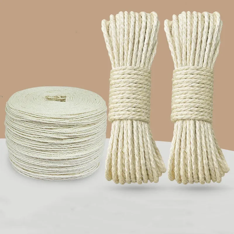 

%a 50M Pet DIY Climbing Rope Household Pet Cats Dogs Clutching