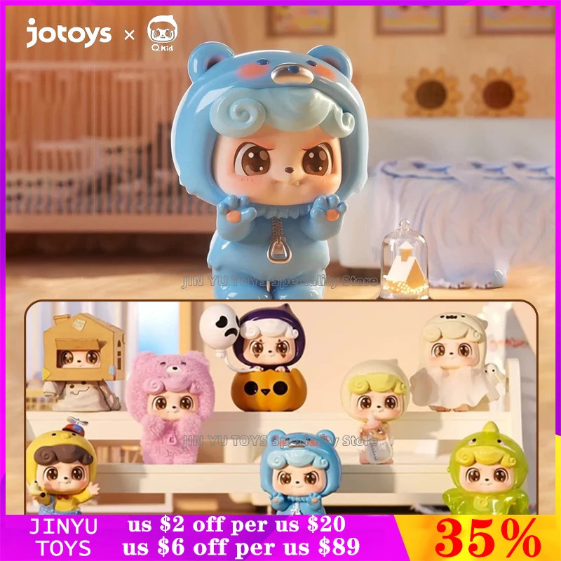 

JOTOYS Q.Kid Be Your Q Baby Series Mystery Box Trendy Blind Box Cartoon Model Kawaii Anime Figure Surprise Gifts Collection Toys