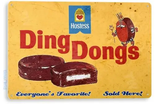 Ding Dong Cupcake Sign C389