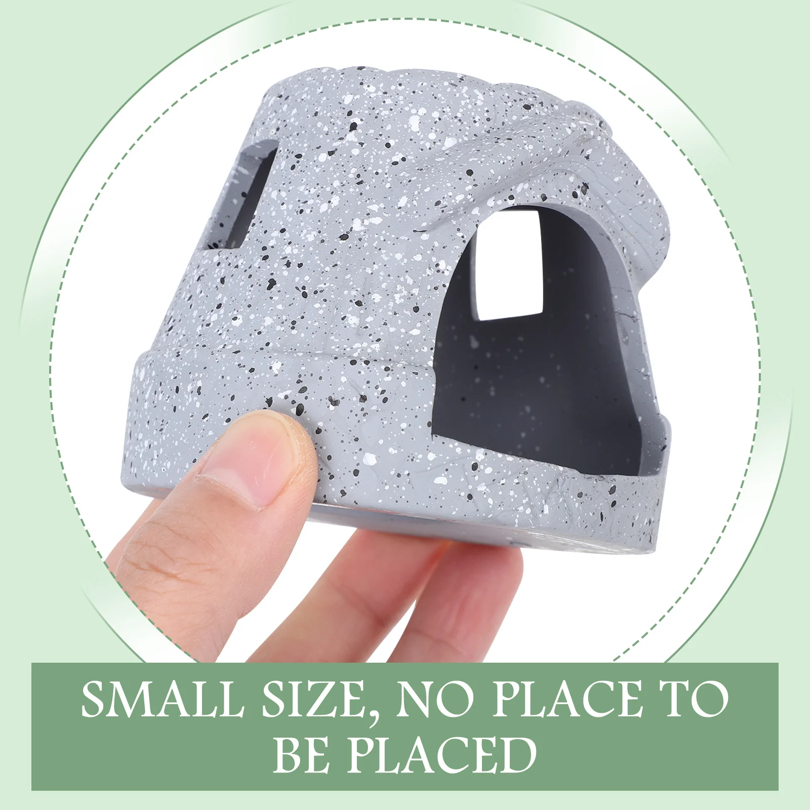 

Fish Tank Hideout Cave Aquarium Ornament Shrimp Breeding Pot Durable Fine Workmanship Unique Landscape Aquarium Cave