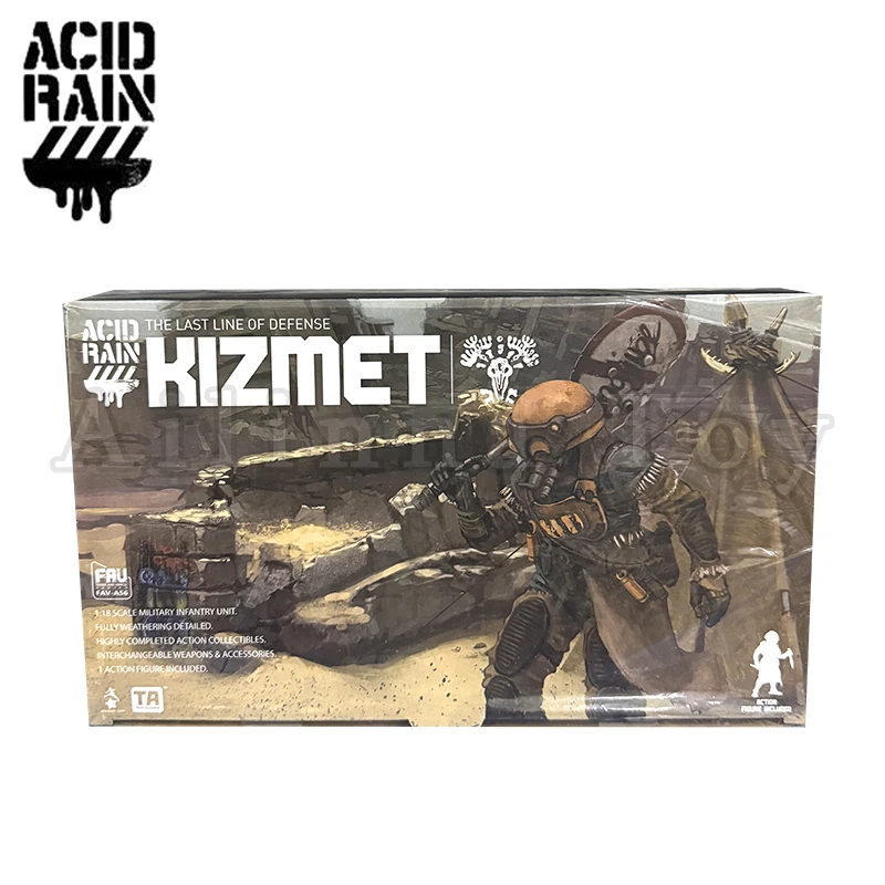 산성 비 1/18 액션 피규어 FAV-A56 키즈멧 애니메이션 컬렉션 군용 모델