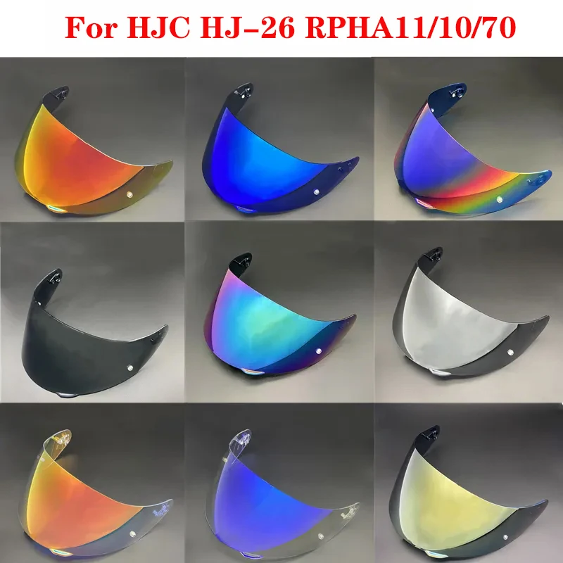 

Новый козырек для шлема для HJC HJ-26 RPHA11/10/70 Casco Moto, лобовое стекло Capacete De Moto Shield, разноцветные аксессуары для мотоциклов
