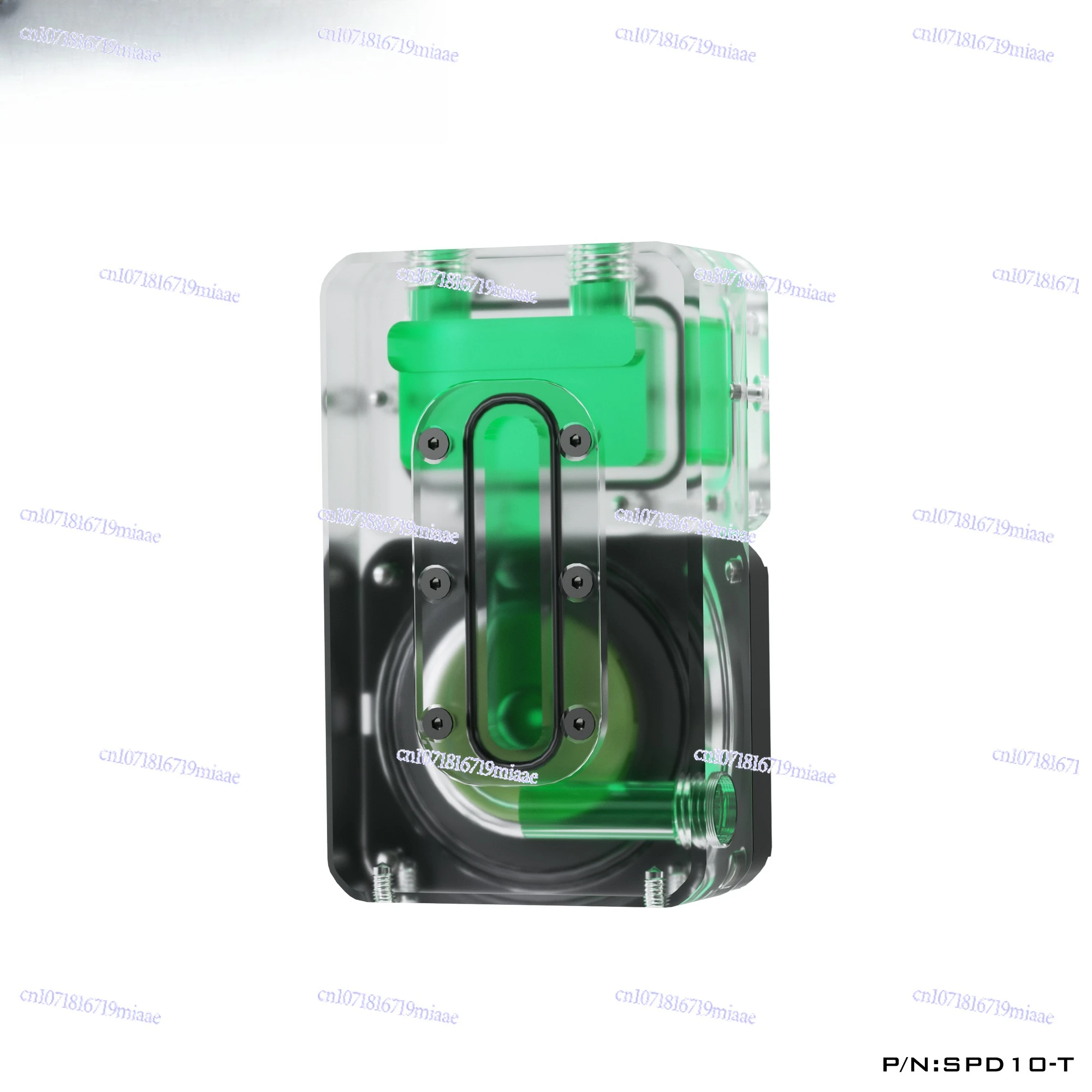 10W PWM Speed Control Mini Water Pump with Integrated Pump Box for ITX Cases SPD10-T