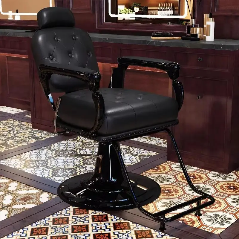 Vintage Barber Chair Salon Furniture Makeup Spa Barber Chair Swivel Beauty Pedicure Luxury Tattoo Silla Gamer Salon Furniture