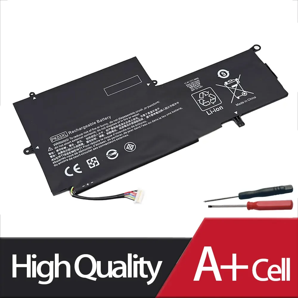 PK03XL Laptop Battery For HP Spectre Pro X360 13 G1 Series 13-4000nc 13-4001dx M2Q55PA M4Z17PA HSTNN-DB6S 789116-005 6789116-005