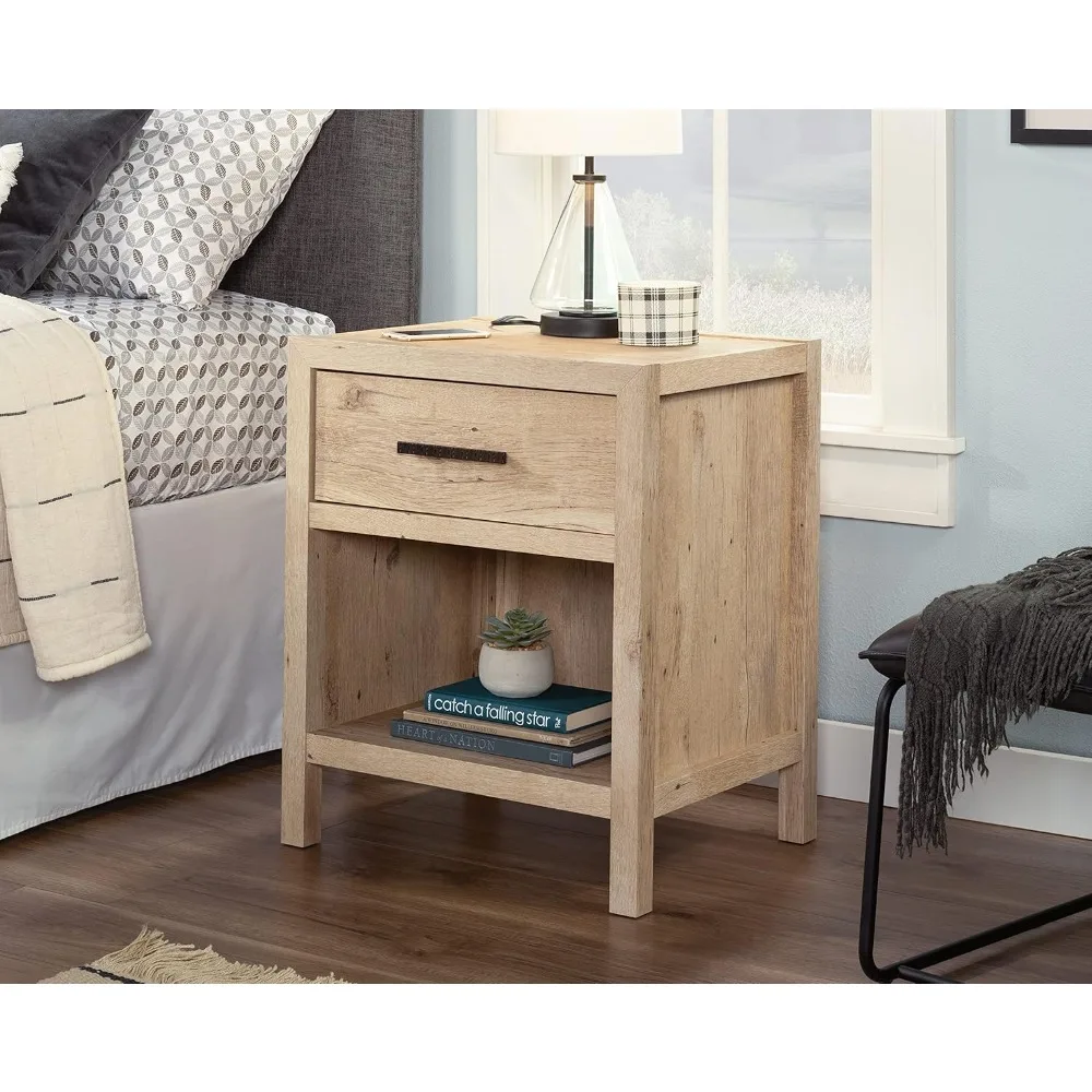 

Nightstand with Drawer Storage, Spacious Storage, 1 Drawer Nightstands, for Living Room, Bedroom, Nightstand