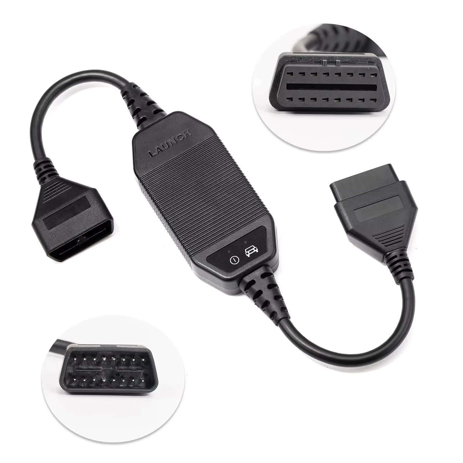 LAUNCH DBScar Trailer-16+7+7 Diagnostic Connector + X431 24V CAN Adapter Extension Module TEBS-E Diagnose Car Accessories 6
