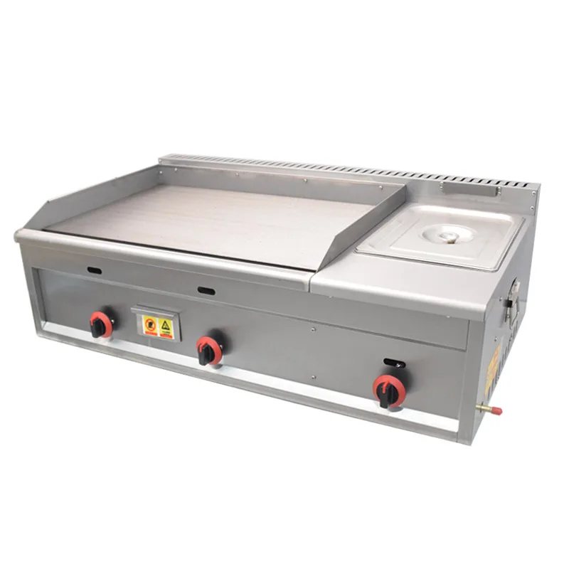 

Grabbing cake machine Gas grilling stove Gas teppanyaki American burger hot dog Gas commercial stall