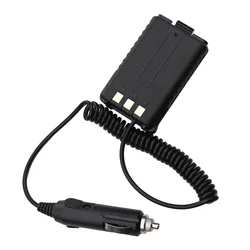 12V Car Charger Battery Eliminator for Baofeng Dual Band Radio UV-5R UV-5RE UV-5RA Two Way Radio Walkie Talkie Accessories